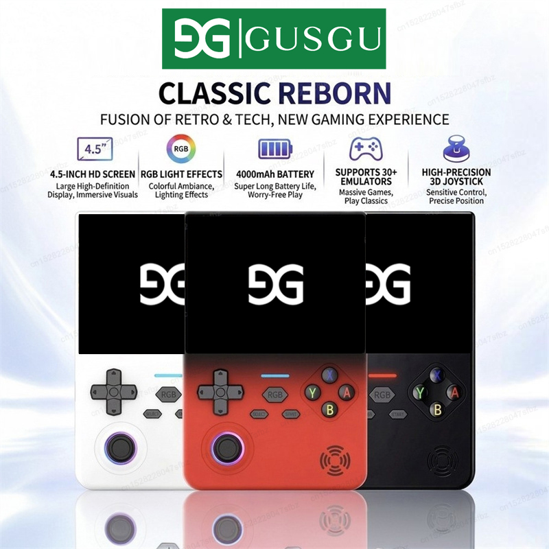 Gaming Console Handheld Best - GUSGU H7 オープンソース レトロゲームコンソール 4.5インチ IPS