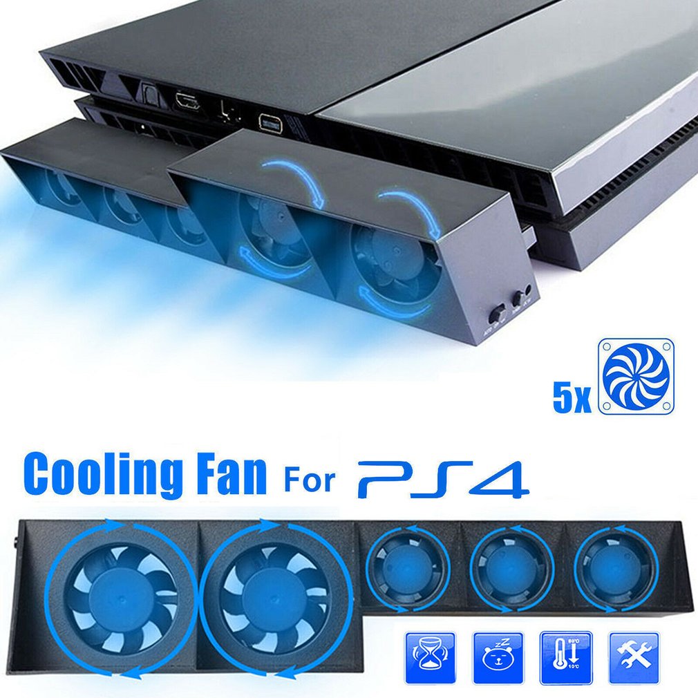 Gaming Console Holder - ベースファンスタンドソニー PS4 プロスリムゲームコンソールプレイステーションプレイステーション PS 4 冷却サポートクーラーアクセサリーホルダーゲーム