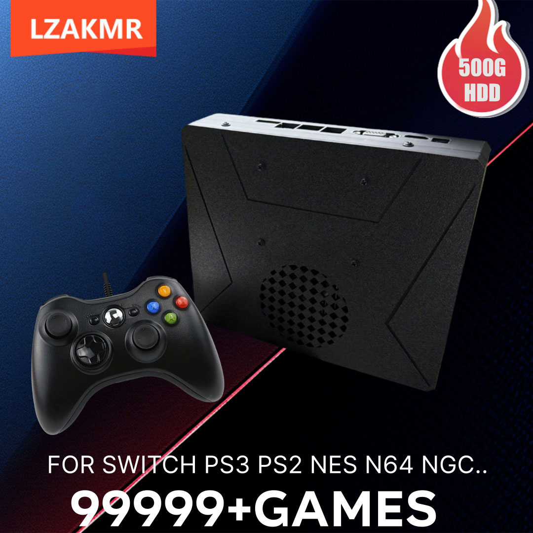 Gaming Console Chinese - LZAKMR S1 レトロゲームコンソール デュアルシステム Windows11 500GB
