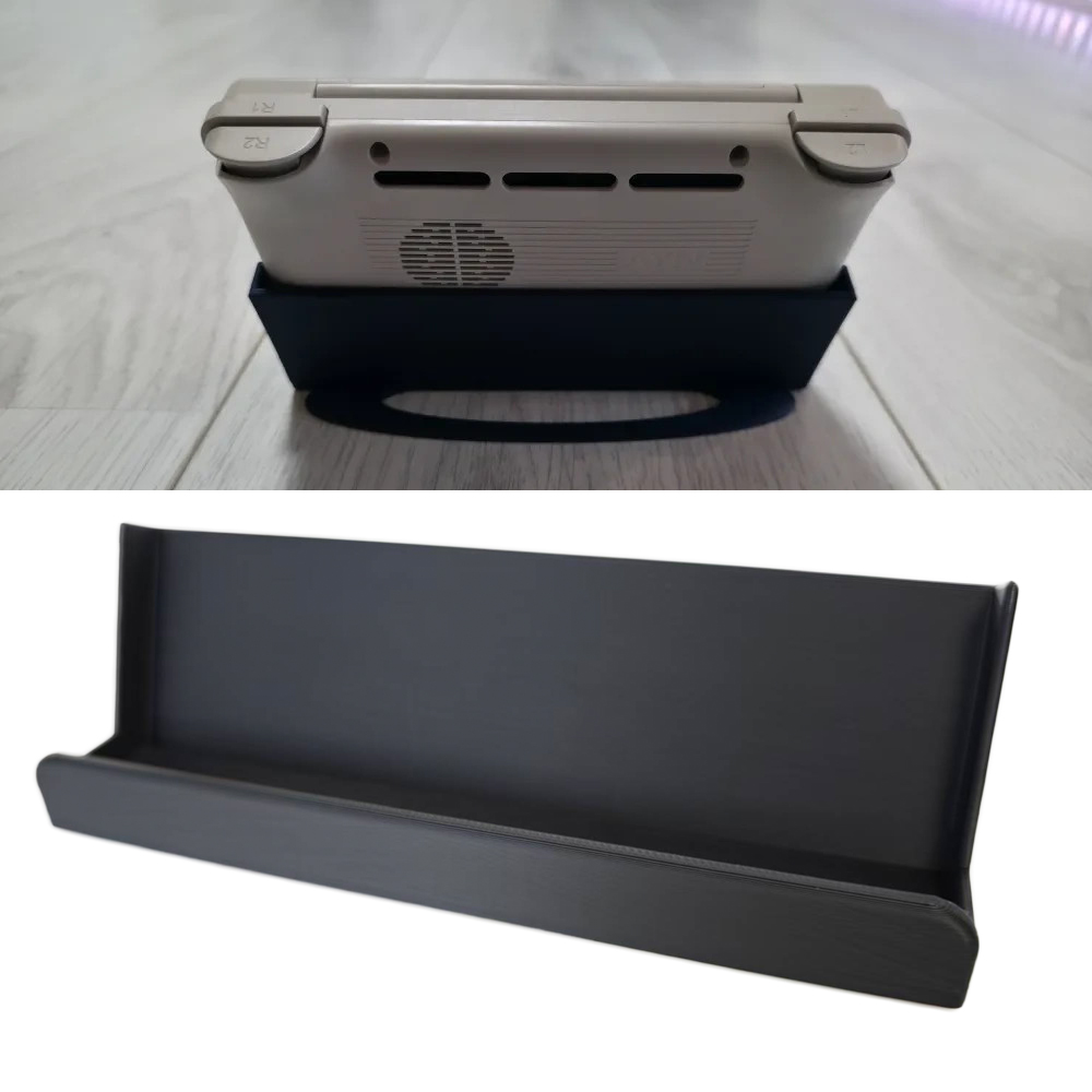 Gaming Console Holder - AYN THOR ゲームコンソール用ポータブル垂直デスクトップブラケットホルダー、滑り止めスタンド耐久性のある PLA+ プレイスタンドベースゲームアクセサリー