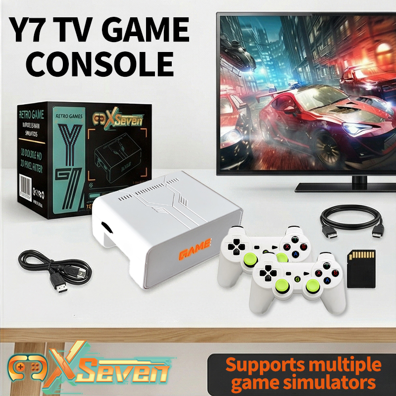 Gaming Console X7 - 2026年新型Coopreme Y7 X7 128G Linuxシステム 4Kビデオゲームコンソール