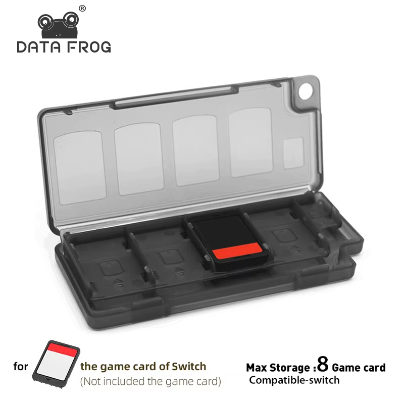Gaming Console Holder - DATA FROG 8 in 1 ポータブルゲームカードケース