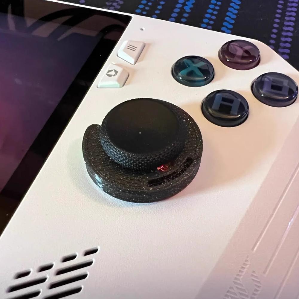 Gaming Console Holder - Rog ally-asus用シリコンカバーロッカーホルダー、ハンドヘルドコンソール、ゲームコントローラースティック、サムグリップ、滑り止め、2個