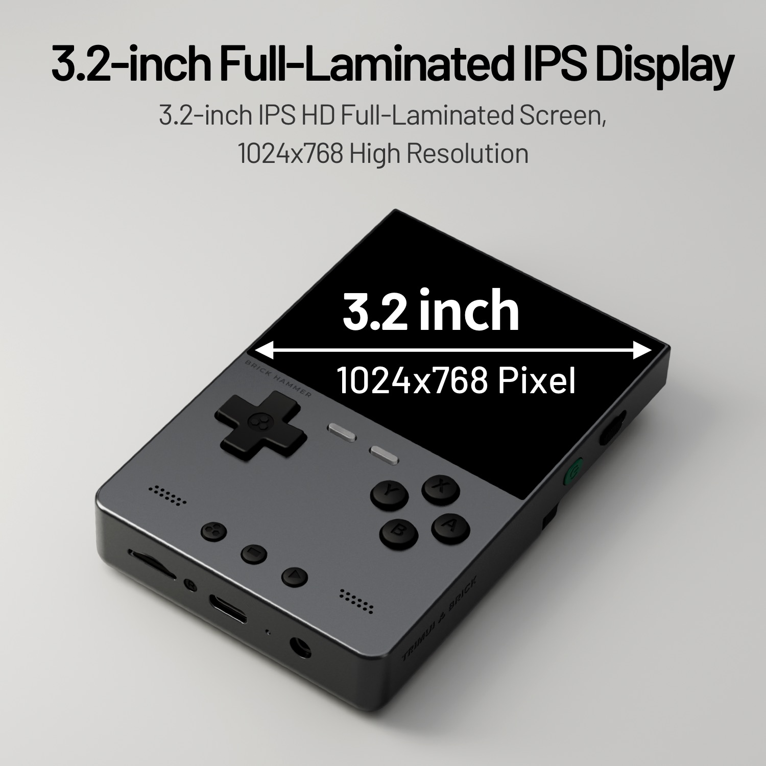 TRIMUI BRICK ハンマーミニメタルハンドヘルドゲー - Gaming Console Handheld Best のレビューと価格