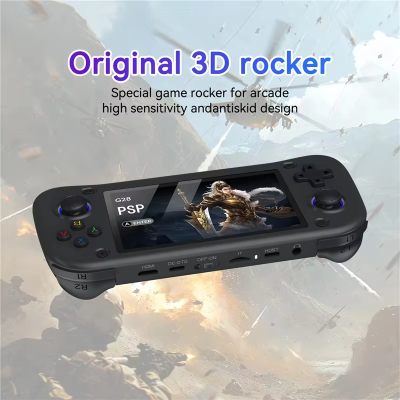 G28 レトロハンドヘルドビデオゲームコンソール Linux - Gaming Console Handheld Retro のレビューと価格