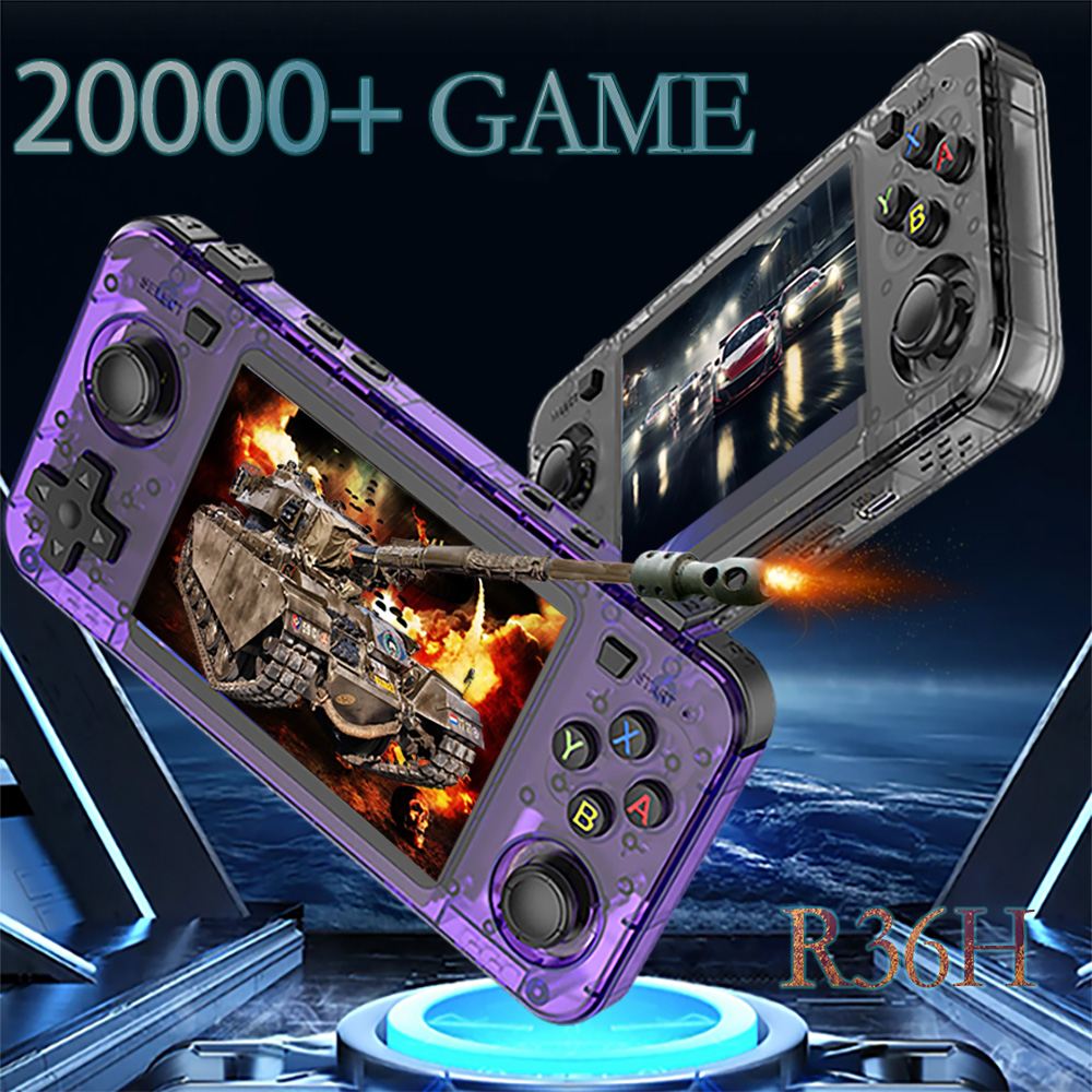 R36H ARKOS レトロ携帯ゲーム機 ポータブル 64G - Gaming Console X7 のレビューと価格