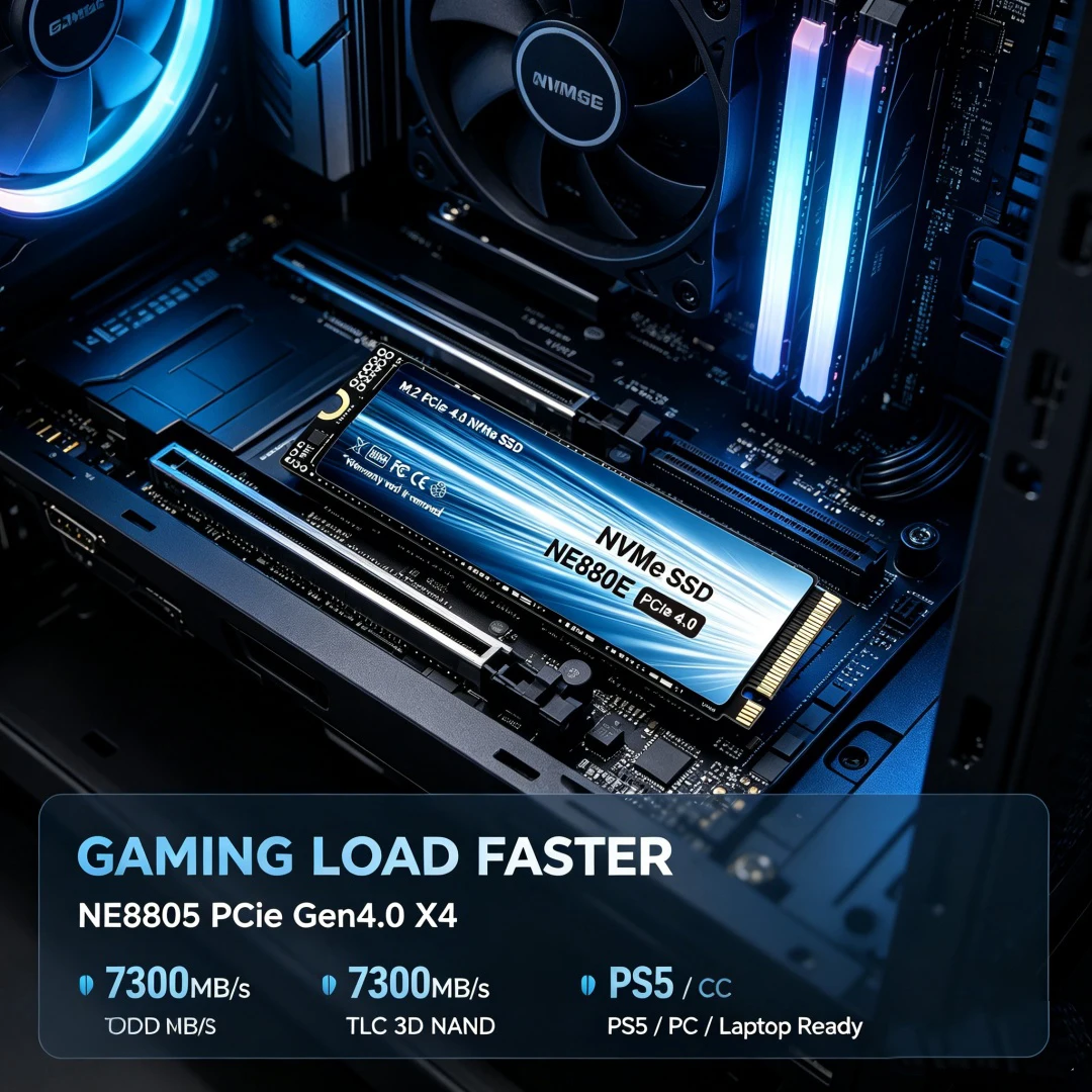 新発売のNE880E 1TB、2TB、4TB NVMe SS - Gaming Console News のレビューと価格