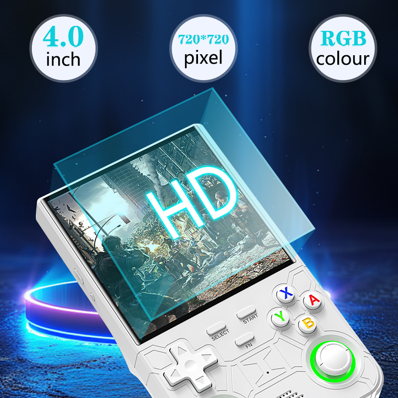新型R36 128GBウルトラレトロハンドヘルドゲーム機 4 - Gaming Console Handheld Retro のレビューと価格