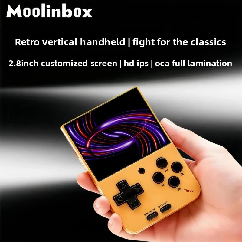 Moolinbox A10 ミニレトロオープンソースゲームコ - Gaming Console Handheld Retro のレビューと価格