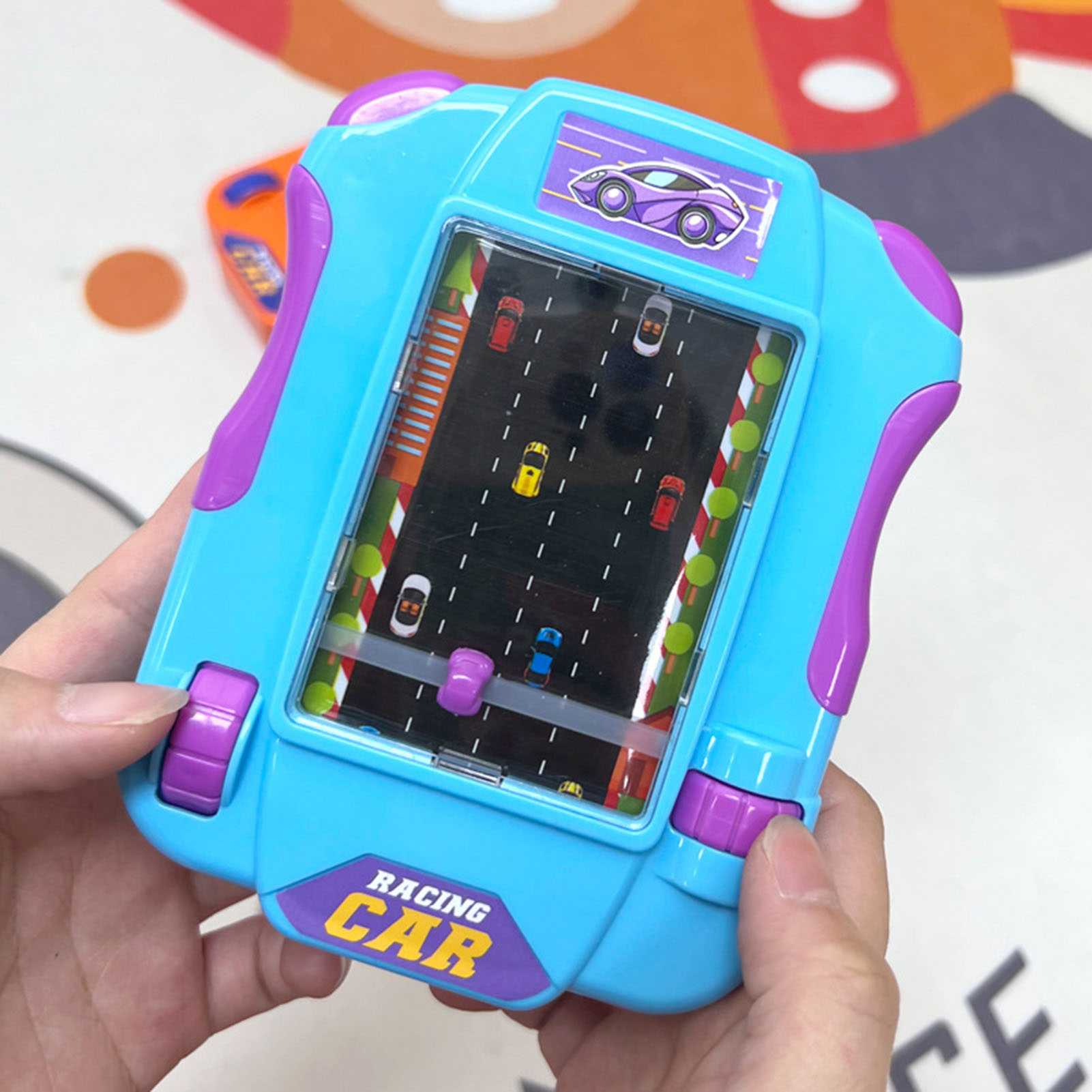 ハンドヘルドレトロレースゲームコンソール面白いレーシングカー - Gaming Console For 10 Year Old のレビューと価格