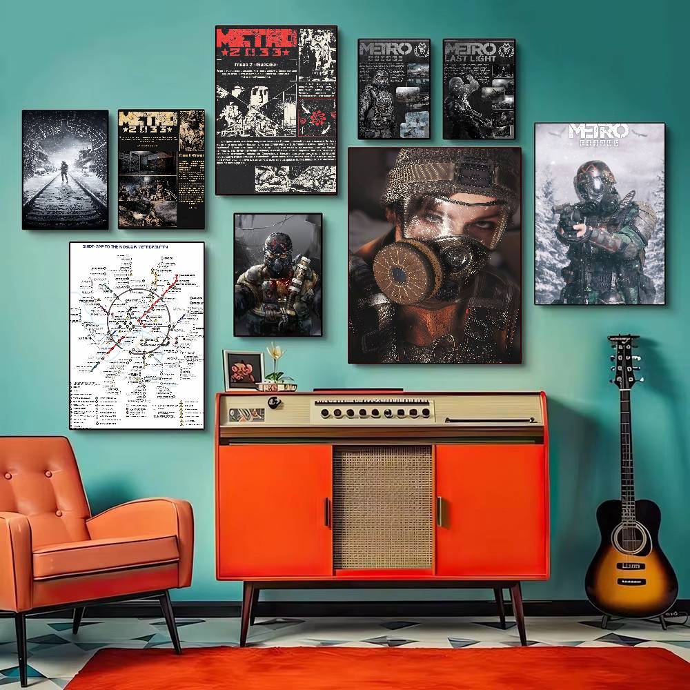 4A ビデオメトロエクソダスシリーズゲームポスター、ポストア - Gaming Console Room のレビューと価格