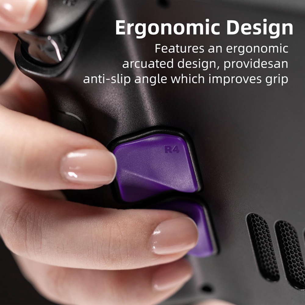 スチームデッキ用の強化されたバックボタン,滑り止めゲームパッ - Gaming Console Kit のレビューと価格
