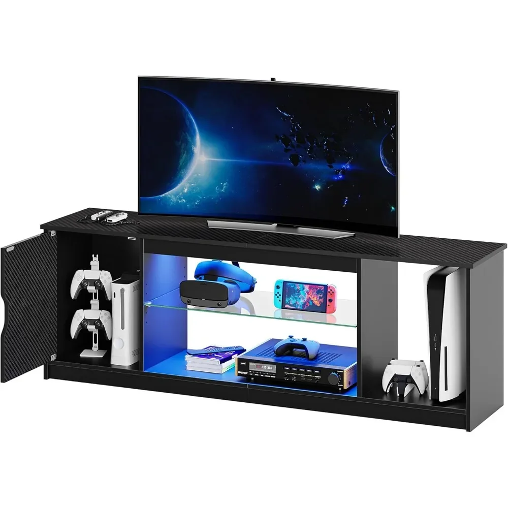 Bestier PS5用LEDエンターテイメントセンター、6 - Gaming Console Room のレビューと価格