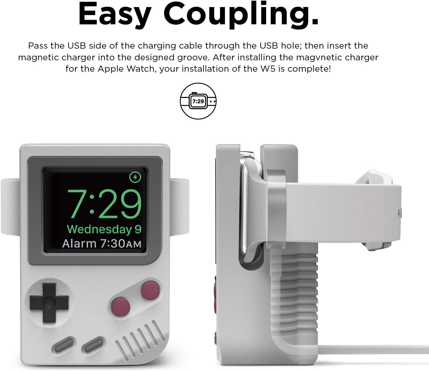 シリコン製iWatch充電スタンドホルダー Apple Wa - Gaming Console Holder のレビューと価格