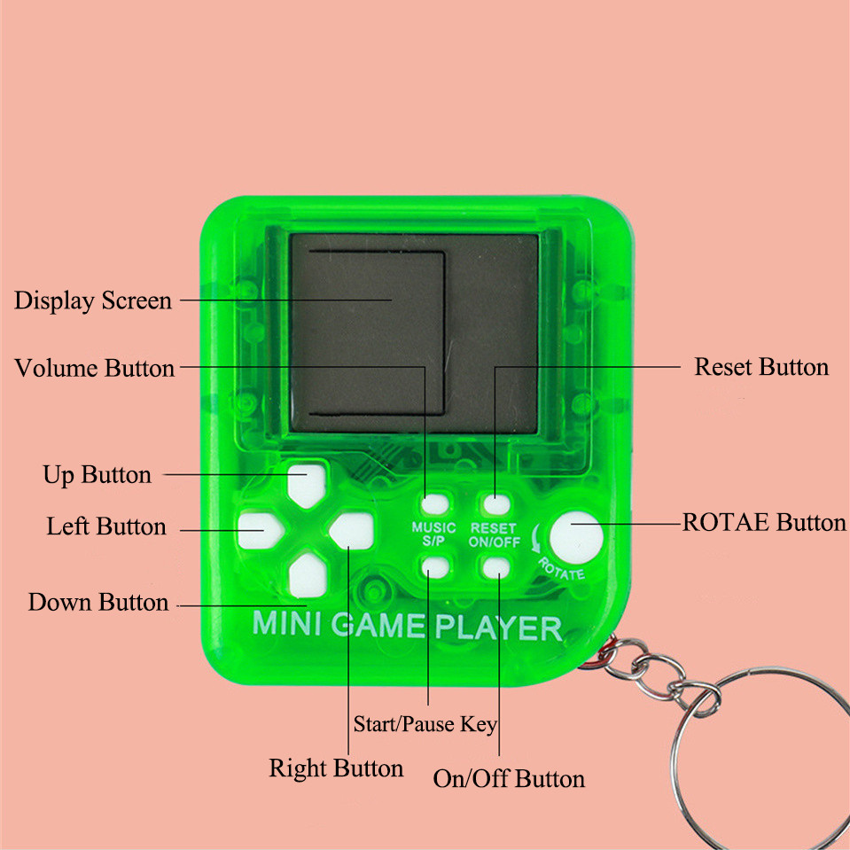GAMINJA レトロミニハンドヘルドゲームプレーヤークラシ - Gaming Console For 10 Year Old のレビューと価格