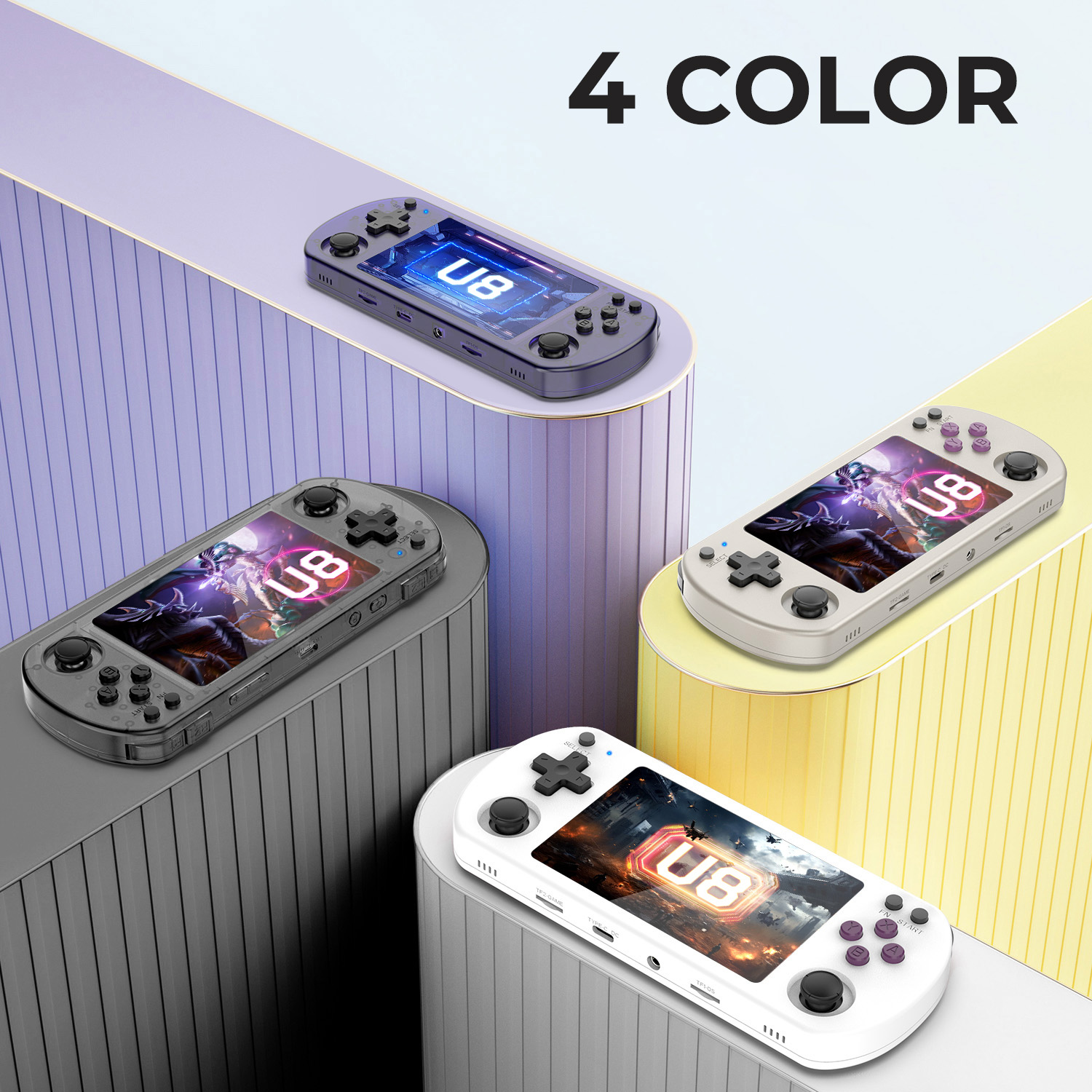 U8 レトロハンドヘルドビデオゲームコンソール Linuxシ - Gaming Console X7 のレビューと価格