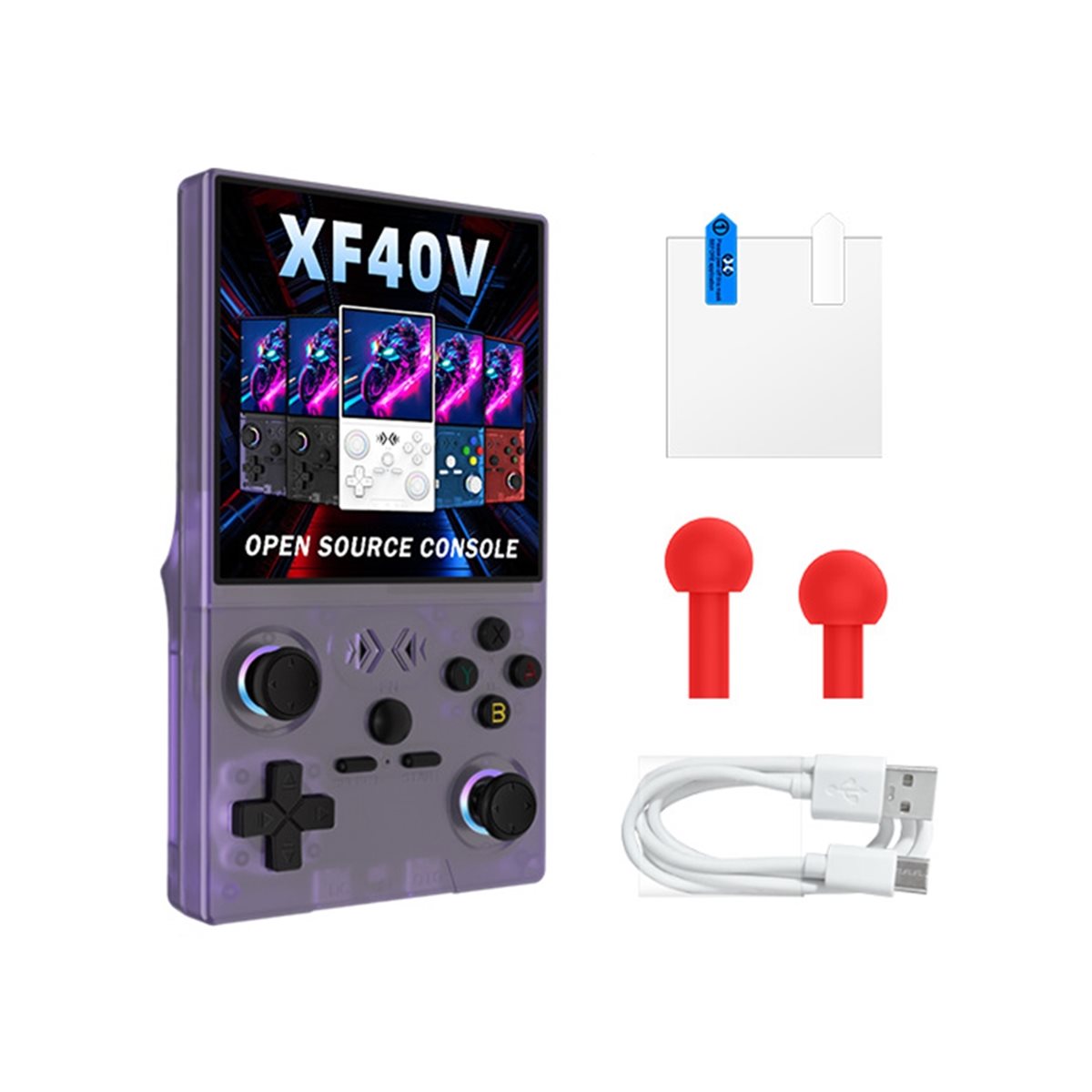 A86G NEW XF40V レトロハンドヘルドゲーム機 4 - Gaming Console Handheld Retro のレビューと価格