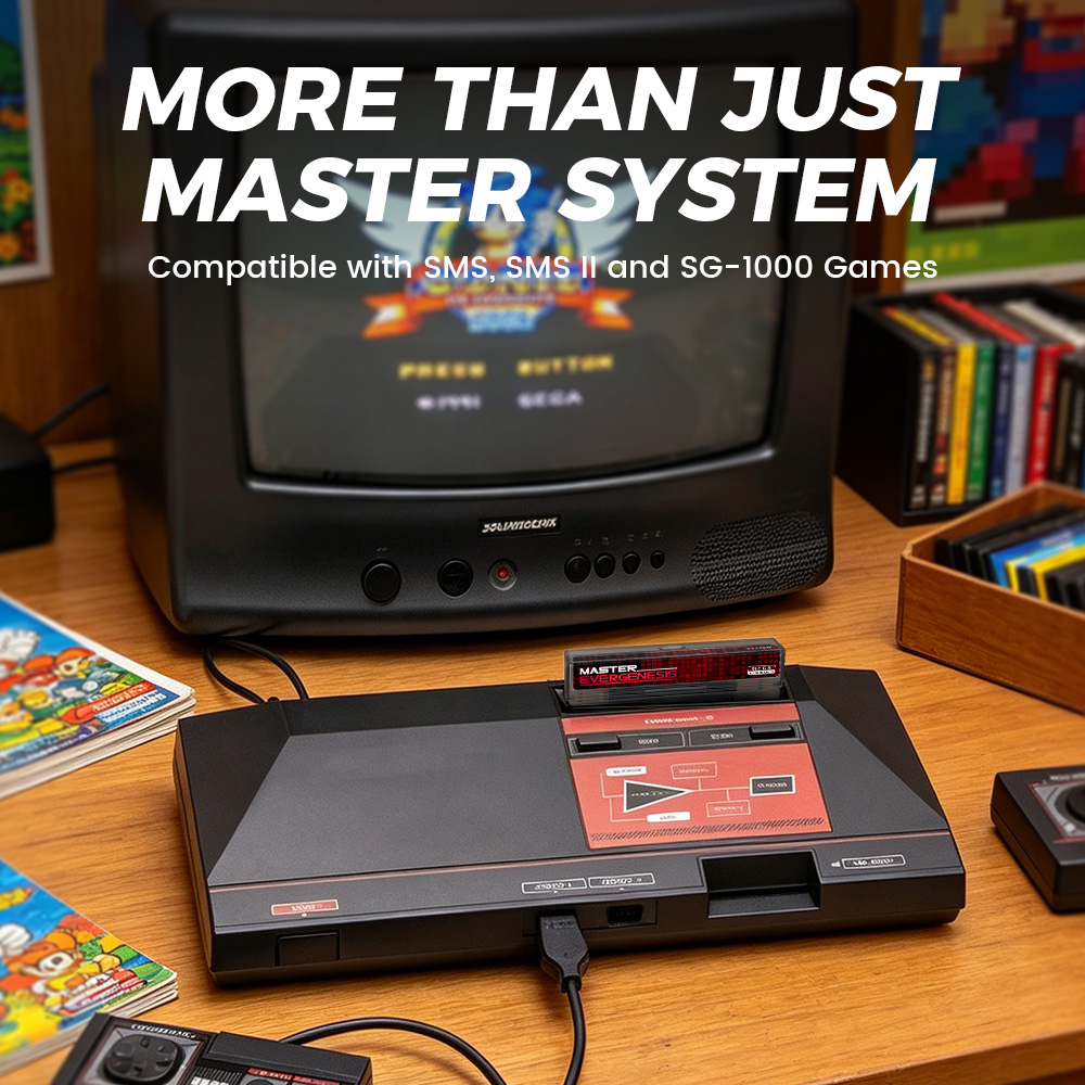 ED MS 1400 in 1ゲームカートリッジマスターシス - Gaming Console Kit のレビューと価格