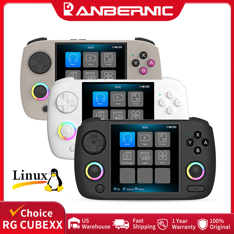 ANBERNIC RG CubeXX 携帯ゲーム機 3.95 - Gaming Console Handheld Retro のレビューと価格