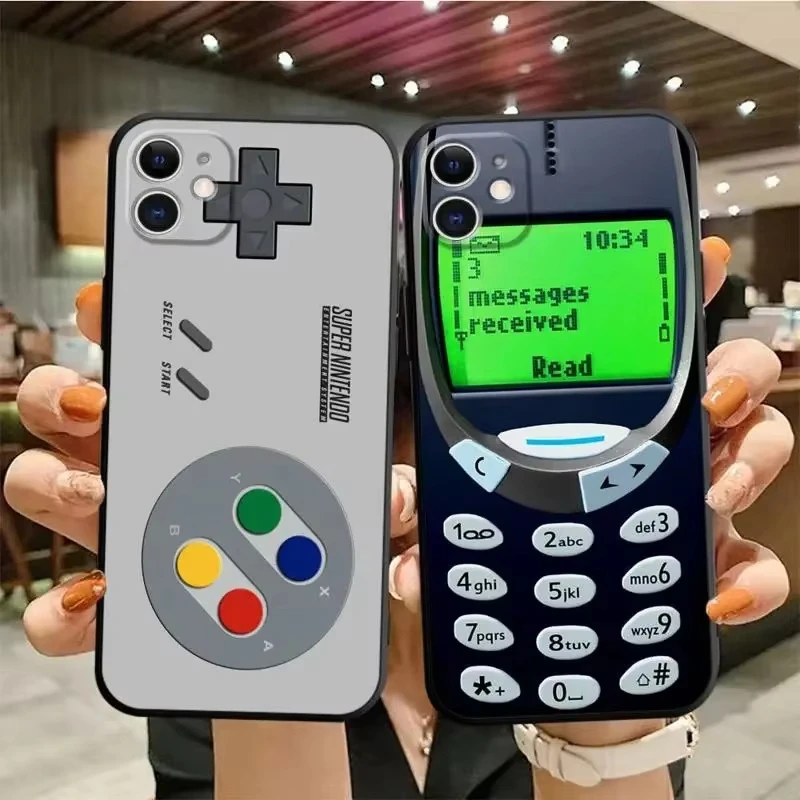 レトロゲーム機風ラジオ電話ケース iPhone 17 16  - Gaming Console Quotes のレビューと価格