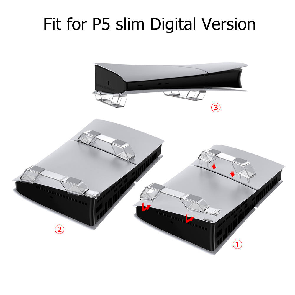 Ps5用の水平スタンド,省スペースデザイン,プレイステーショ - Gaming Console Holder のレビューと価格