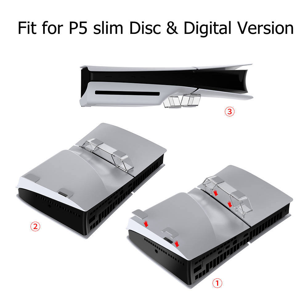 Ps5用の水平スタンド,省スペースデザイン,プレイステーショ - Gaming Console Holder のレビューと価格