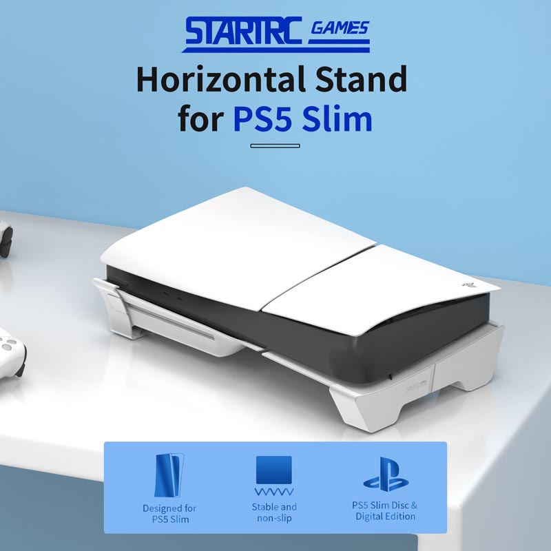 スタンドゲーム水平サポートソニー PS5 プロスリムコンソー - Gaming Console Holder のレビューと価格