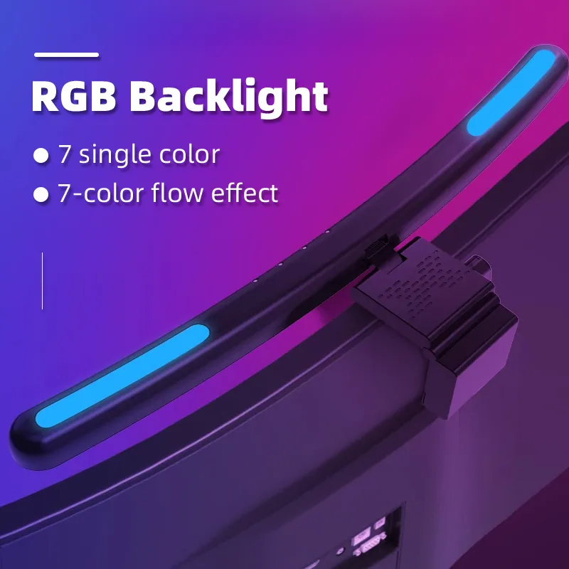 湾曲したLEDモニターライトバー,USB,RGB,PCスクリ - Gaming Console Room のレビューと価格
