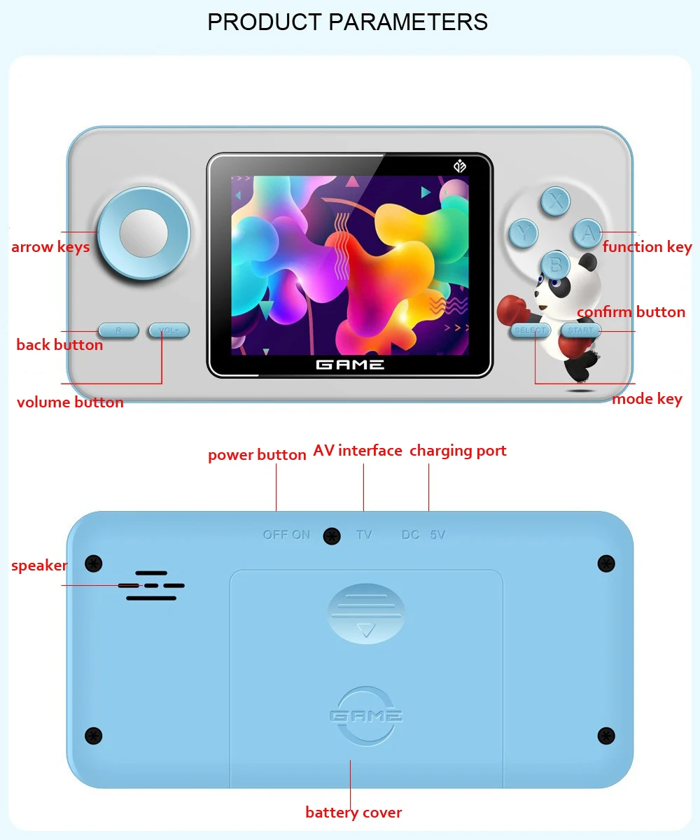新型S5ミニレトロビデオゲーム機、520種類のクラシックゲー - Gaming Console For 10 Year Old のレビューと価格